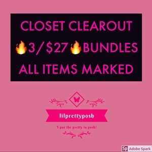 Bundle Anything with 🔥3/$27🔥& I will Make Offer